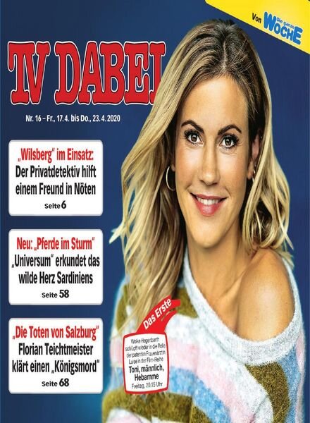 TV Dabei – 15 April 2020 Cover