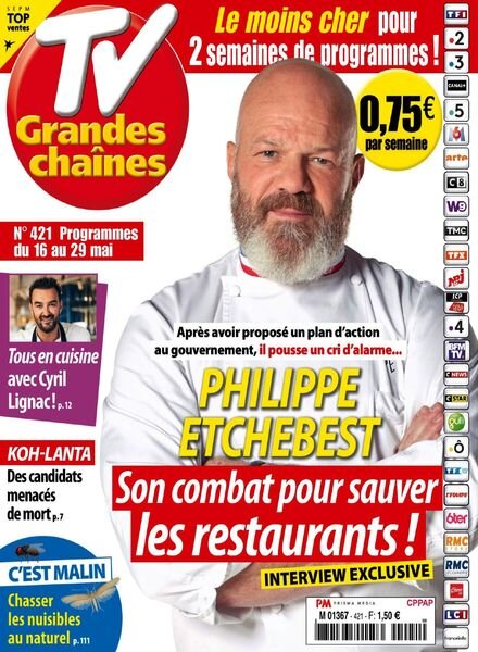 TV Grandes chaines – 16 Mai 2020 Cover