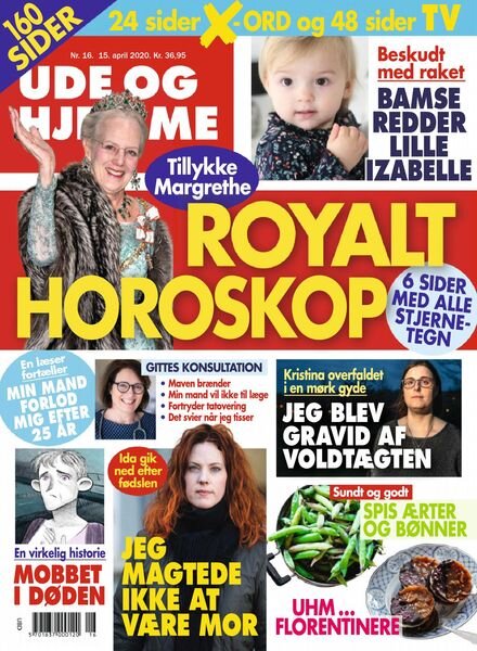 Ude og Hjemme – 15 april 2020 Cover