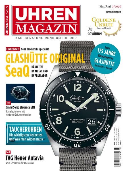 Uhren-Magazin – April 2020 Cover