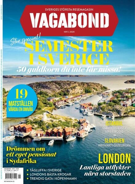 Vagabond Sverige – 23 april 2020 Cover