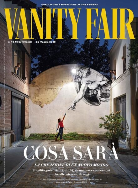 Vanity Fair Italia – 20 maggio 2020 Cover
