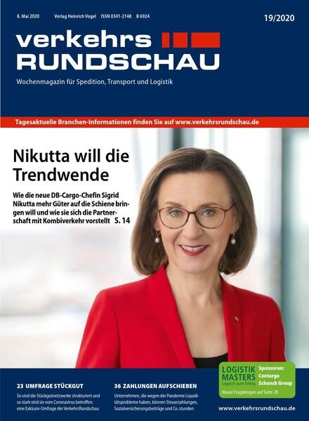 VerkehrsRundschau – 05 Mai 2020 Cover