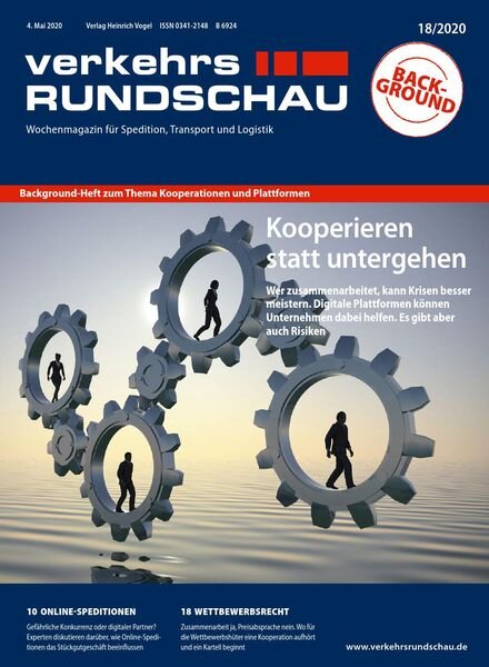 VerkehrsRundschau – 27 April 2020 Cover