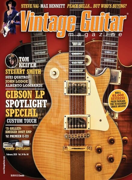 Vintage Guitar – February 2020 Cover