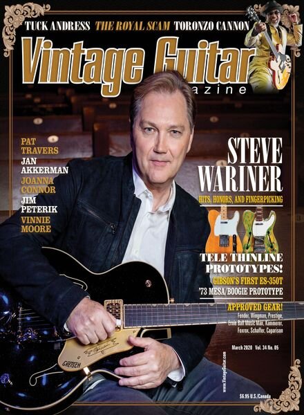 Vintage Guitar – March 2020 Cover
