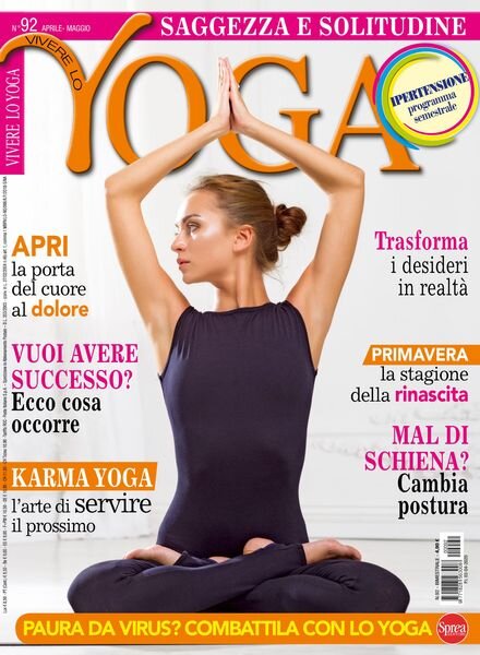 Vivere lo Yoga – Aprile-Maggio 2020 Cover