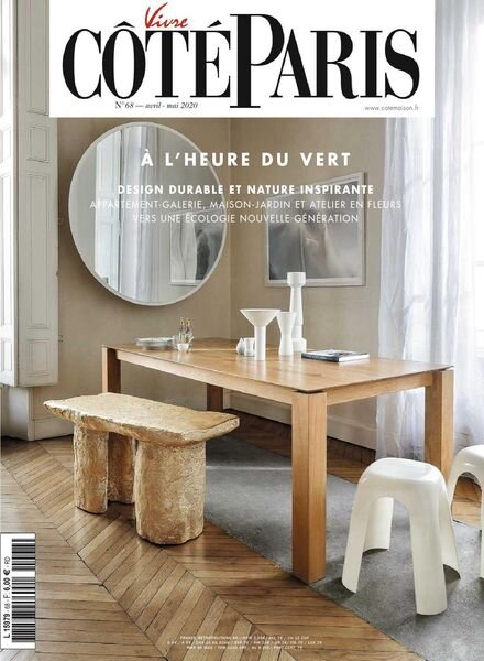 Vivre Cote Paris – avril 2020 Cover