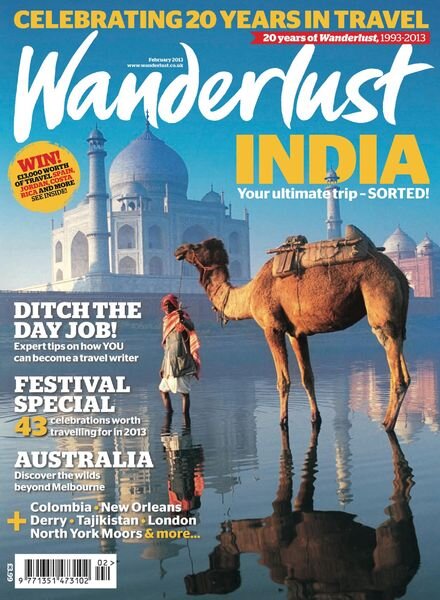 Wanderlust UK – February 2013 Cover