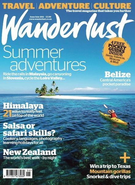 Wanderlust UK – June-July 2011 Cover