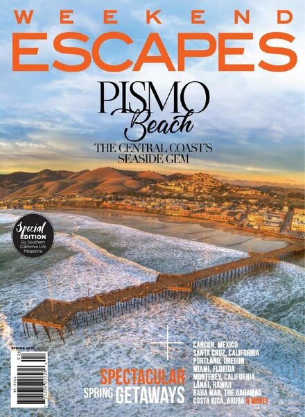 Weekend Escapes – Spring 2019 Cover
