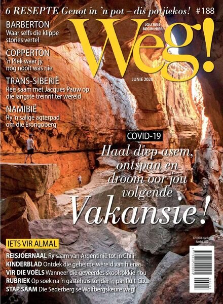 Weg! – Junie 2020 Cover