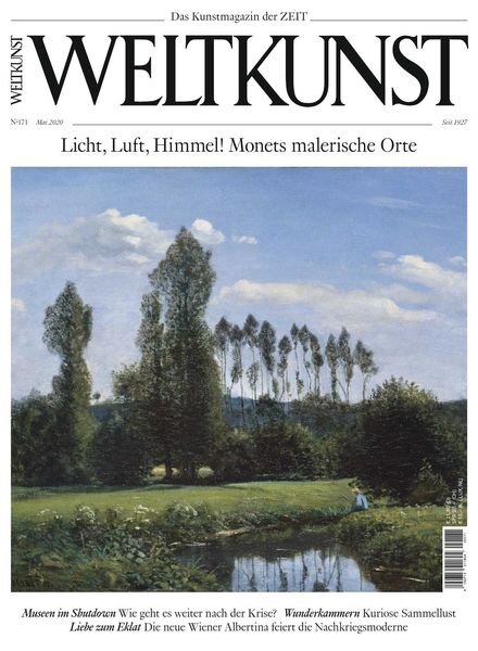Weltkunst – Mai 2020 Cover