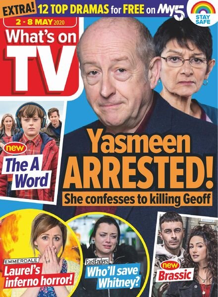 What’s on TV – 02 May 2020 Cover