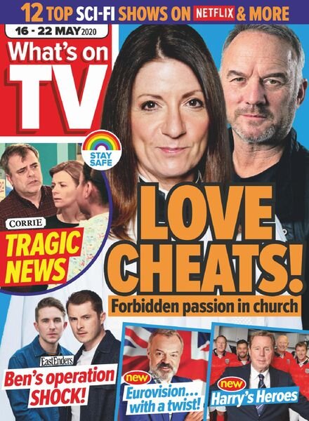 What’s on TV – 16 May 2020 Cover
