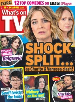 What’s on TV – 18 April 2020