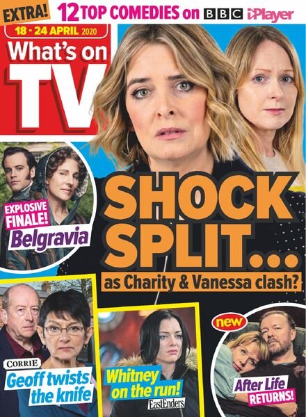 What’s on TV – 18 April 2020 Cover