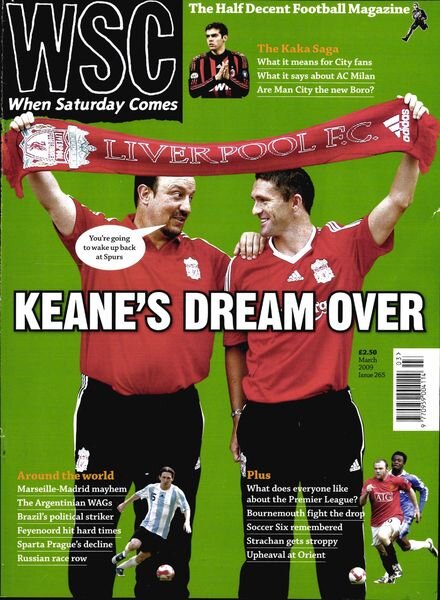 When Saturday Comes – March 2009 Cover