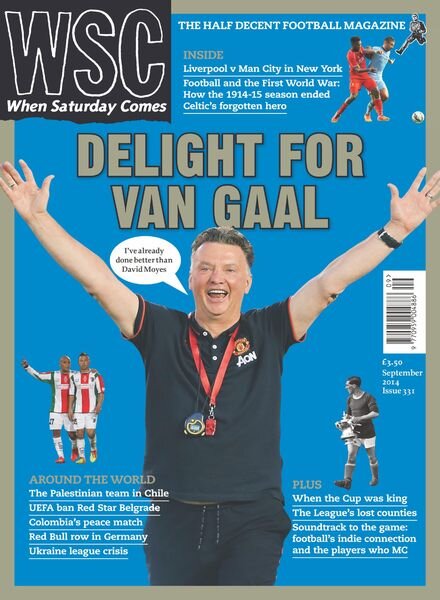 When Saturday Comes – September 2014 Cover