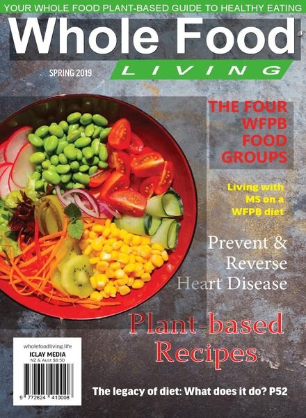 Whole Food Living – Spring 2019 Cover