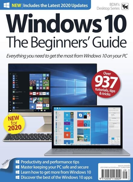 Windows 10 The Beginners’ Guide – May 2020 Cover
