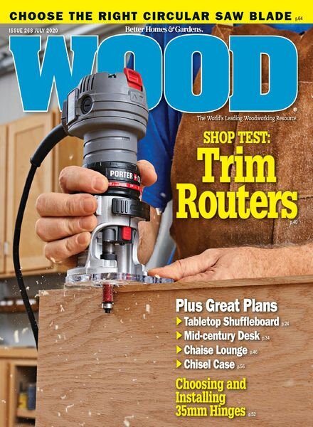 WOOD Magazine – July 2020 Cover