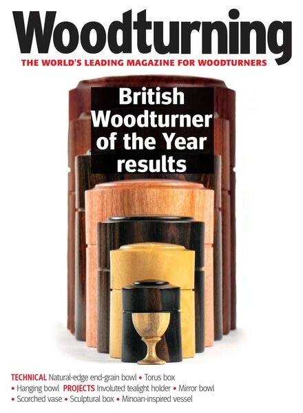 Woodturning – August 2019 Cover