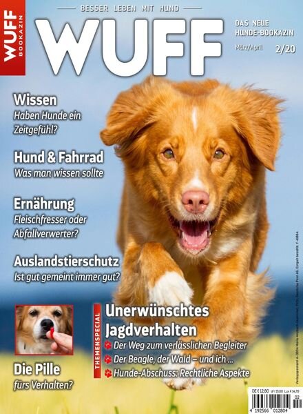 Wuff – Marz-April 2020 Cover