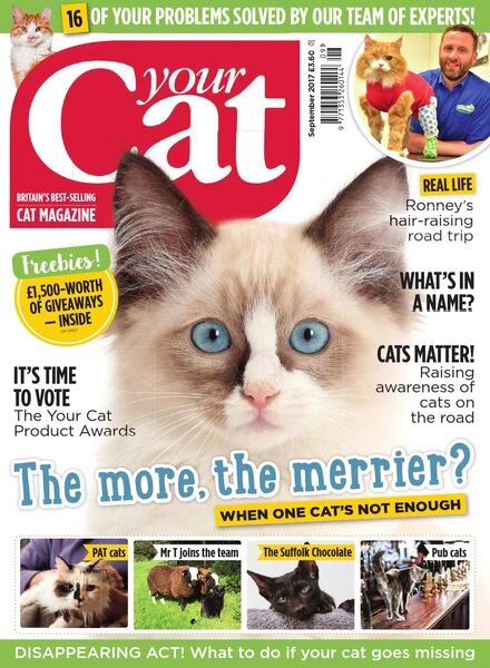 Your Cat – September 2017 Cover