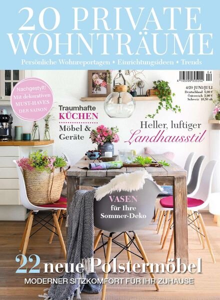 20 Private Wohntraume – Juni-Juli 2020 Cover