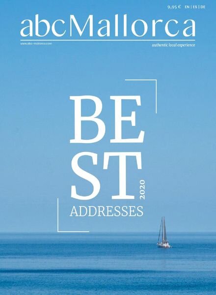 abcMallorca Magazine – Best Addresses 2020 Cover
