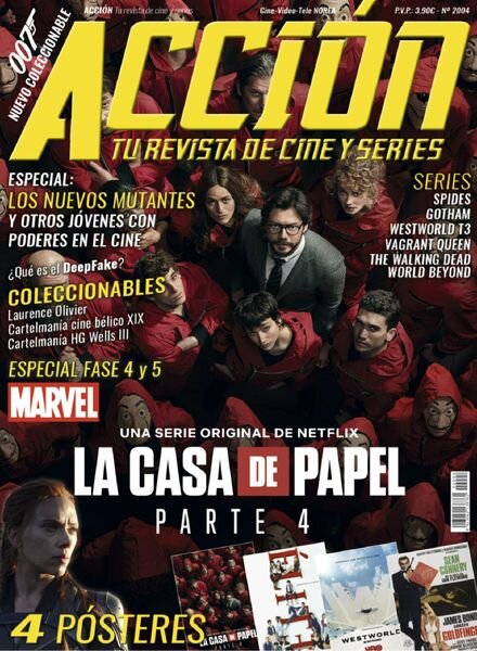 Accion Cine-Video – abril 2020 Cover