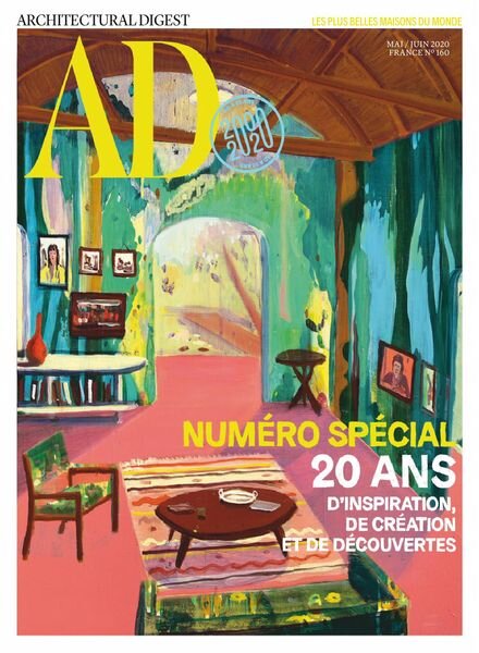 AD Architectural Digest France – mai-juin 2020 Cover