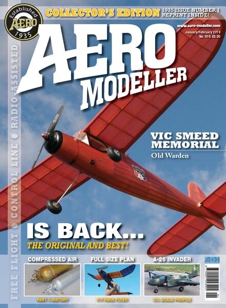 Aeromodeller – Issue 919 – January-February 2013 Cover