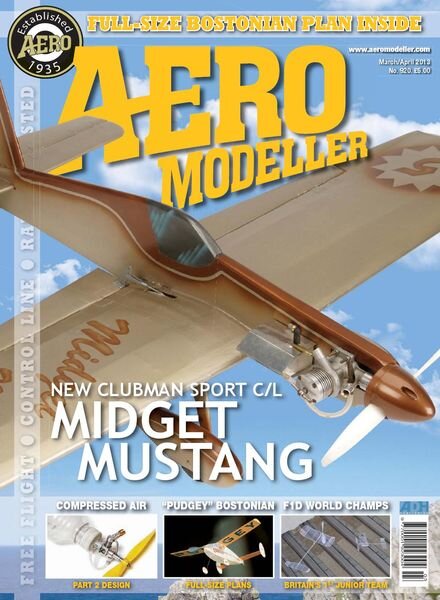 Aeromodeller – Issue 920 – March-April 2013 Cover