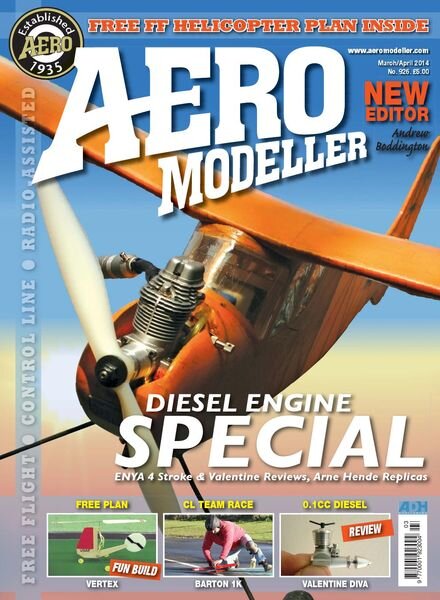 Aeromodeller – Issue 926 – March-April 2014 Cover