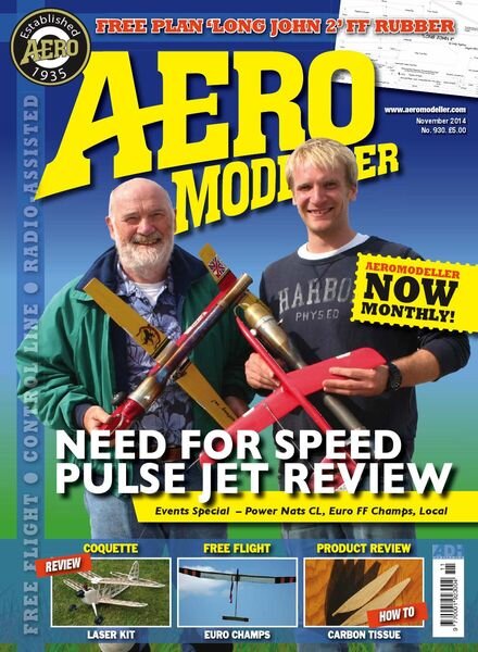 Aeromodeller – Issue 930 – November 2014 Cover