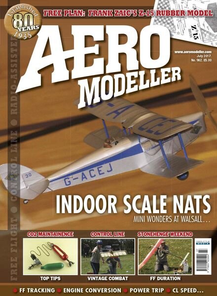 Aeromodeller – Issue 962 – July 2017 Cover