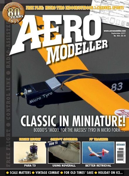 Aeromodeller – Issue 964 – September 2017 Cover