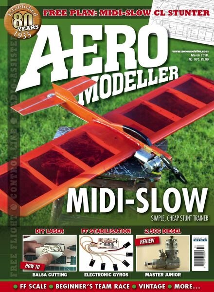 Aeromodeller – Issue 970 – March 2018 Cover