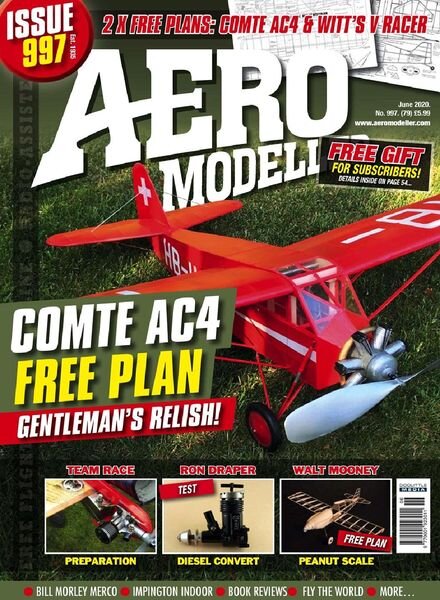 Aeromodeller – Issue 997 – June 2020 Cover