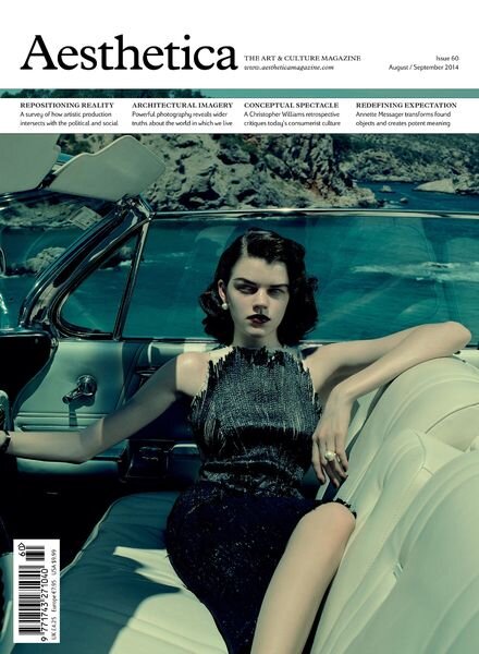 Aesthetica – August – September 2014 Cover