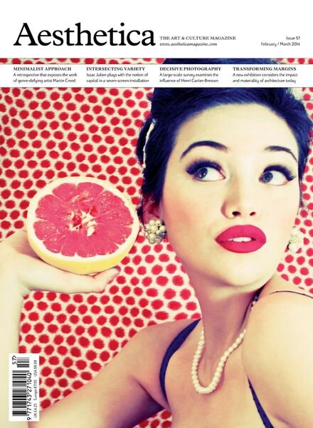 Aesthetica – February – March 2014 Cover