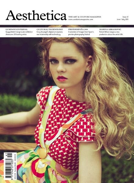 Aesthetica – June-July 2011 Cover