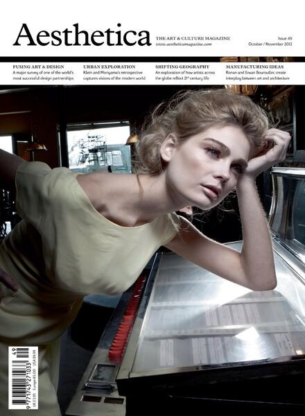 Aesthetica – October – November 2012 Cover