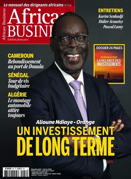 African Business – Decembre 2019 – Fevrier 2020 Cover