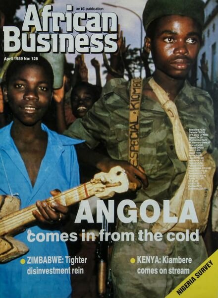 African Business English Edition – April 1989 Cover