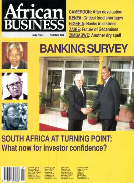 African Business English Edition – May 1994 Cover