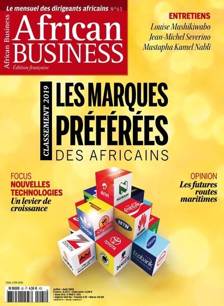 African Business – Juillet – Aout 2019 Cover
