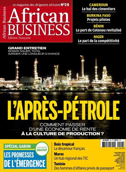 African Business – Juin – Juillet 2013 Cover